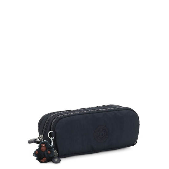 Kipling Gitroy Classic Pencil Case Bags True Blue Tonal | AU 1620HA